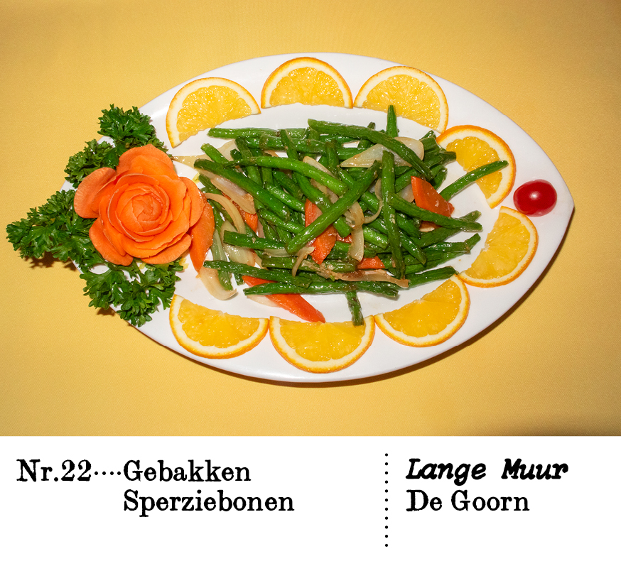 Nr. 22Gebakken Sperziebonen Lange Muur,De Goorn