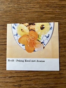 Nr. 43 Peking Eend met Ananas